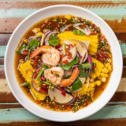 ยำข้าวโพด