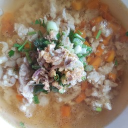 ข้าวต้มไก่สับ