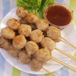 ชิ้นเอ็นหมูปิ้ง