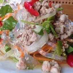 ยำเส้นแก้วหมูสับ