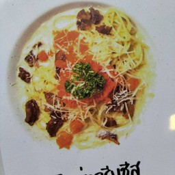 สปาเก็ตตี้คาโบนาร่าครีมชีส