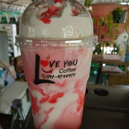 Mix สตรอเบอรี่ บลูเบอรี่ปั่นสมูทตี้