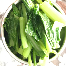 ผักกวางตุ้งพะโล้