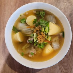 ต้มจืดเต้าหู้อ่อน หมูสับ