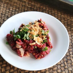 ลาบหมูดิบ
