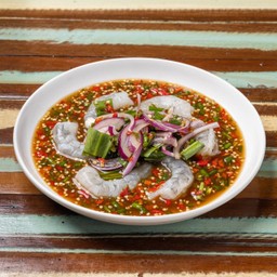 ยำกุ้งสด