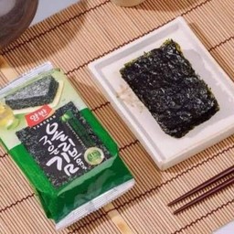 สาหร่ายอบห่อ1.