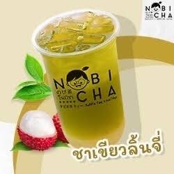 ชาเขียวลิ้นจี่