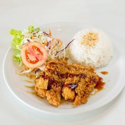 ข้าวปลาทอดทงคัตสึ