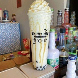 นมสดคาราเมลปั่นโคตรวิป