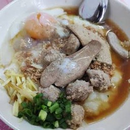 โจ๊กไข่ออนเซ็น(ไข่ลวก) น้ำข้น