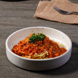 สปาเกตตีซอสมะเขือเทศหมู