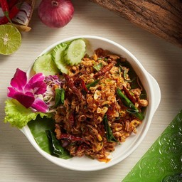 B02ลาบหมูทรงเครื่อง Spicy Minced Pork Lab