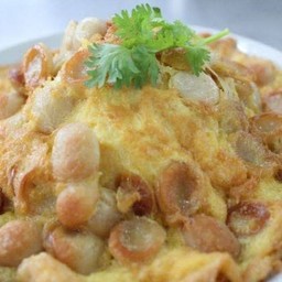 ไข่เจียวไส้กรอกรมควัน