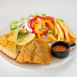 สเต๊กปลาทอด