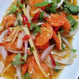 ยํากุ้งแห้ง