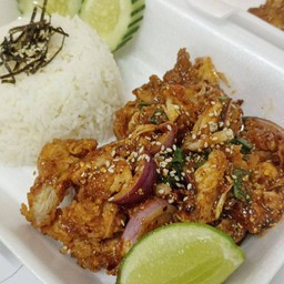 ข้าวยำไก่เกาหลี