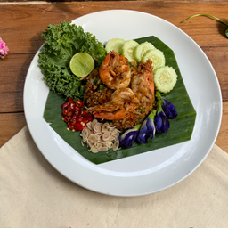 ข้าวผัดต้มยำกุ้ง