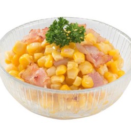 ข้าวโพดผัดเนยเบคอน