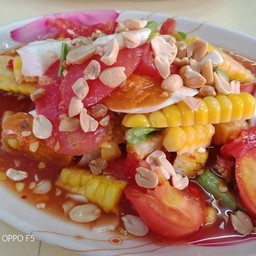 ตำข้าวโพดไข่เค็ม