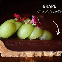 Grape Chocolate Pie
