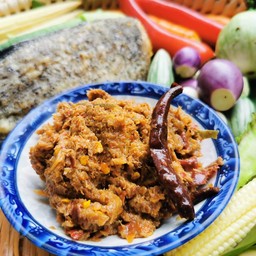 ปลาร้าสับ (ผัดสุก ไม่มีน้ำมัน)