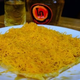 โรตีกล้วย-ฝอยทอง