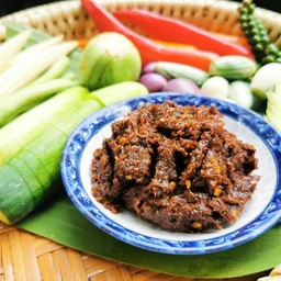 น้ำพริกตาแดง แมงดา