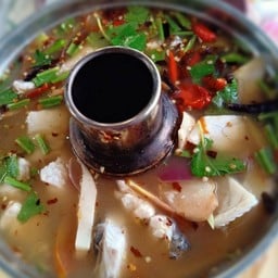 ต้มยำปลากะพง (1 ตัว)