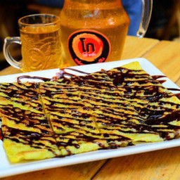 โรตีสี่เหลี่ยม-ช็อกโกแลต