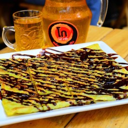 โรตีกล้วย-ช็อกโกแลต