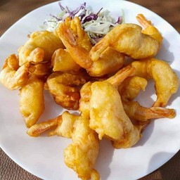 กุ้งชุบแป้งทอด (กุ้งเล็ก)