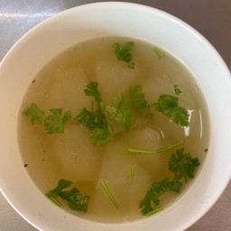 น้ำซุปจืด ฟัก กะดูก เลือด ซื้อเพิ่มถุงละ รสชาติดี