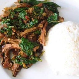 ข้าวกระเพราเป็ด