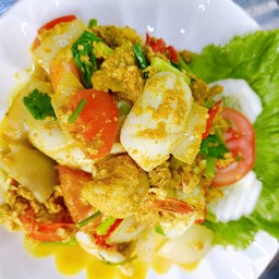 ทะเลผัดผงกะหรี่