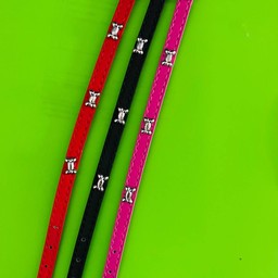 ปลอกคอลูกสุนัข-แดง (ขนาด 30cm)