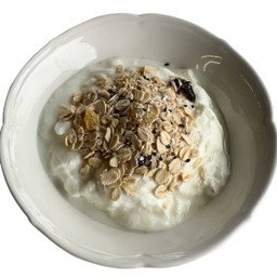 ST4 มูสลี่ Homemade Muesli with Milk or Yoghurt