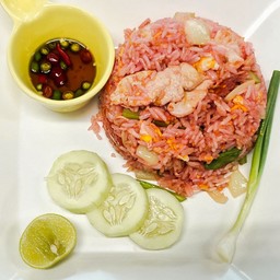 (เมนูย้อนวัย) ข้าวผัดไก่ซอสแดง