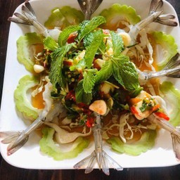 กุ้งแช่น้ำปลา