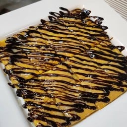 โรตีข้าวโพด+ช็อกโกแลต Roti with sweet corn and chocolate