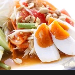 ตำไทไข่เค็ม