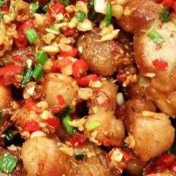 หมูกรอบคั่วพริก-เป็นกับข้าว