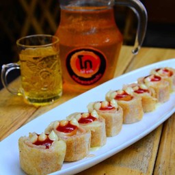 โรตีดับเบิ้ลไส้กรอกแฮม