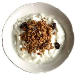 ST3 กราโนล่า Homemade Granola with Milk or Yoghurt