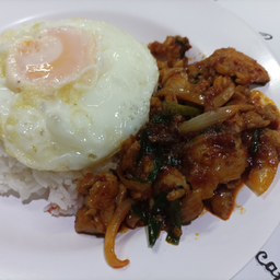 ข้าวพริกเผาหมูนุ่ม