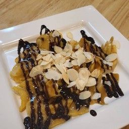 โรตีช็อกโกแล็ต+แอลมอนด์ Roti chocolate & Almond