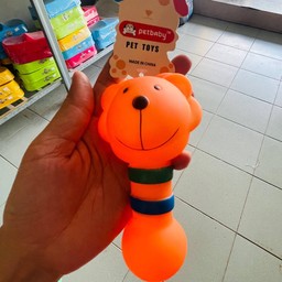ของเล่นสัตว์เลี้ยง-ยีราฟส้ม