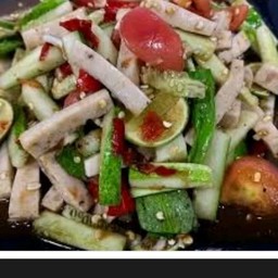 ตำแตงใส่หมูยอ