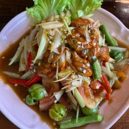 ตำปูปลาร้าหอยดอง