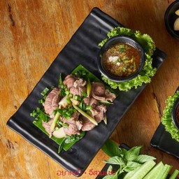 เนื้อน่องลายลวกจิ้ม